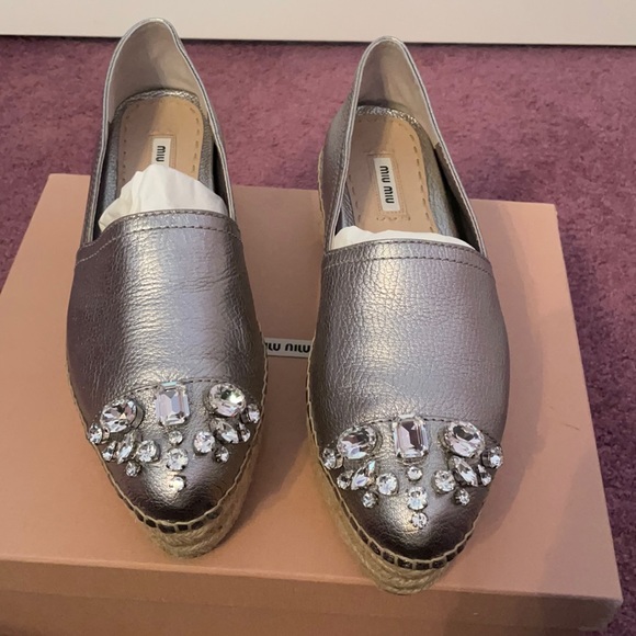 Miu Miu espadrilles platform - Picture 1 of 5